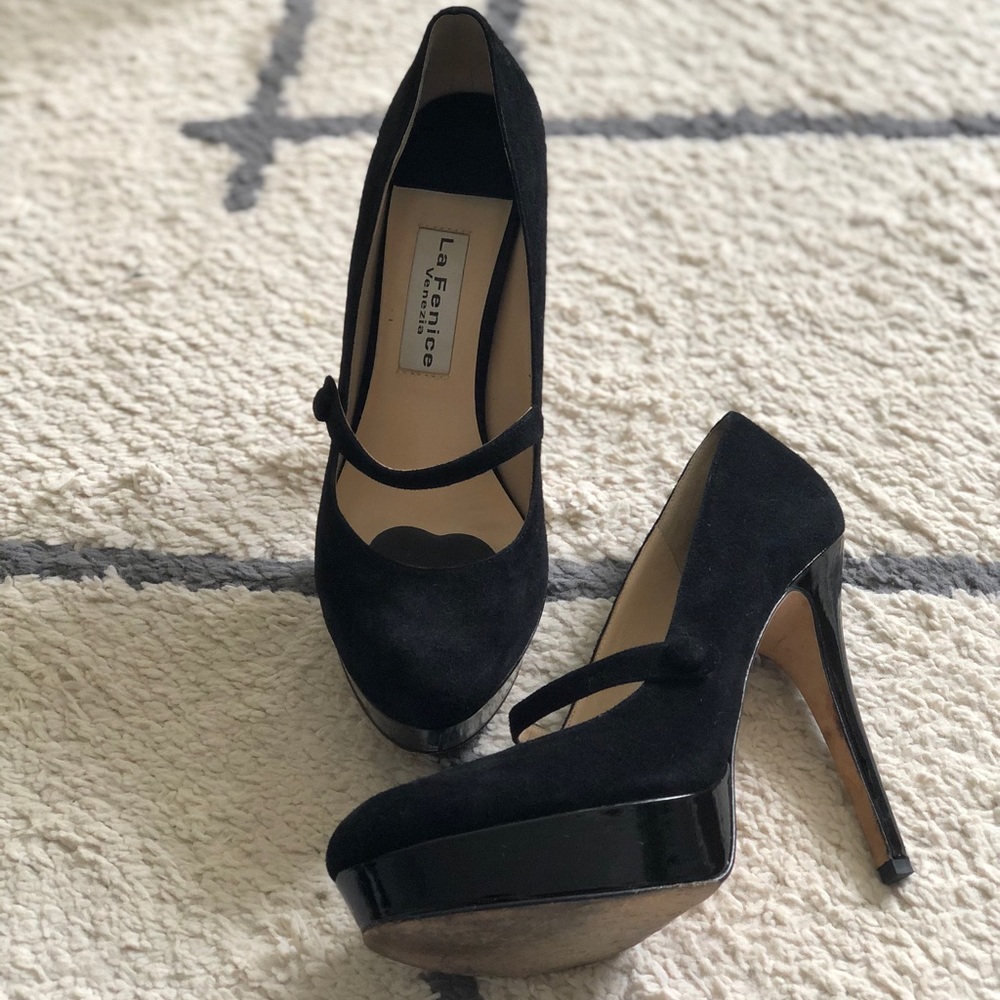 La Fenice Venizia Platform Heels - 9.5 - Amazing